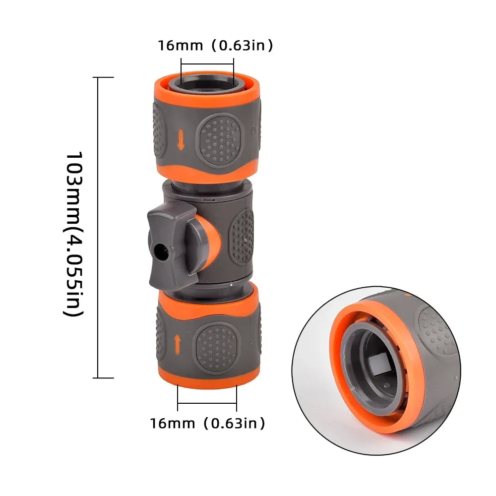 1-Pcs 1/2" 3/4" 1" Garden Hose Quick Connect Adapters