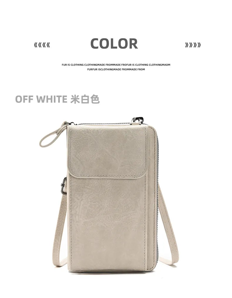 Crossbody Mini Handbag With Mobile Phone Pouch.