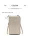 Crossbody Mini Handbag With Mobile Phone Pouch.