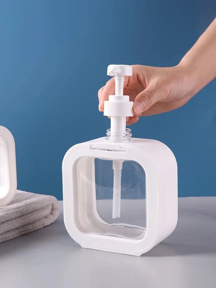300 Or500ML Transparent Soap Dispenser Bottle