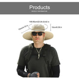 Camouflage Outdoor Sun Protective Hat with Solar Powered Fans