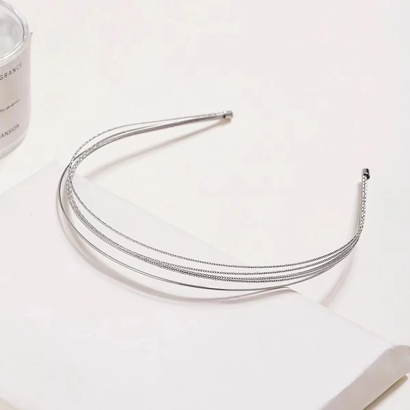 Women's Multilayer Metal Hair Band