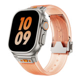 Silicone Sports Strap for Apple Watch Ultra 2/1 49mm Series 9 8 7 45mm 44mm Or IWatch 6 5 4 3 Se 44mm 42mm