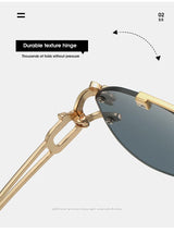 KAMMPT Men Or Women's  Rimless UV400 Sunglasses