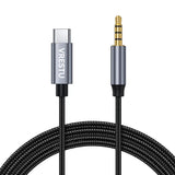 Type C to 3.5mm Jack AUX Cable Audio DAC Chip 4 Poles Microphone 3 5 HiFi Headset Adapter for Samsung Google Pixel Huawei Xiaomi