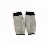 Women's Half Finger Acrylic Knitted Mittens