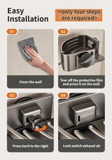 Wall Mounted Triangle/Rectangle Suction Cup Shelf Great For Showers Or Kitchens