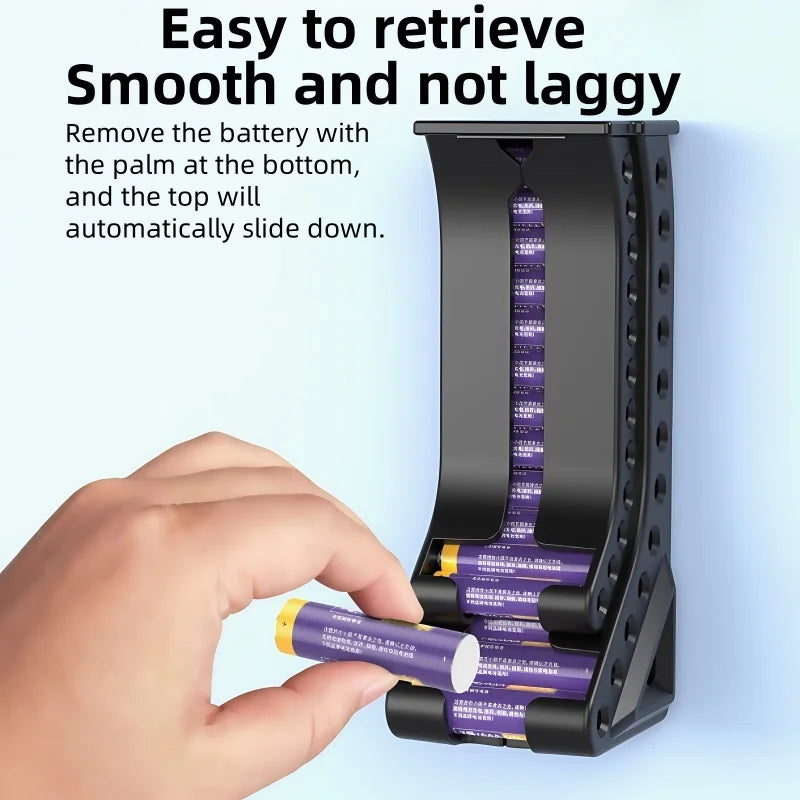 AA/AAA Wall-Mounted Battery Dispenser