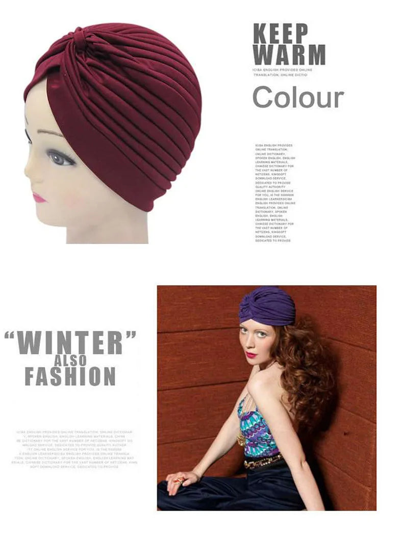Polyester Head Wraps For Women