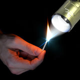Shan bao Customized 3000LM Waterproof Flashlight With Zoom options