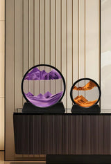 3D Dynamic Liquid Flowing Sand Art Frame