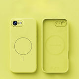 Liquid Soft Silicone Magsafe Wireless Charge Magnetic Case For iPhone 16 Plus 15 14 13 12 Pro Max 11 Cover