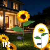 Solar Garden Sunflower Lights