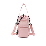Women And Men's Oxford Lightweight Waterproof Crossbody Water Bottle And Phone Bag