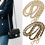 120cm Long PU Leather Bag Strap for Crossbody Shoulder Bags