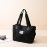 Women's AOTTLA casual handbag/carry on luggage bag for traveling.  Double zipper on bottom to expand bag..