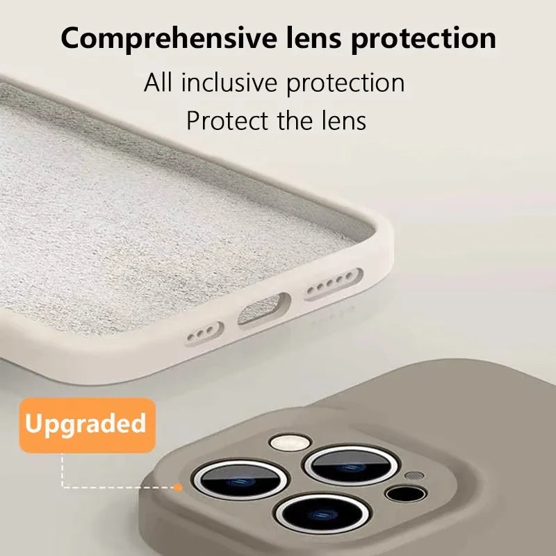 Liquid Soft Silicone Magsafe Wireless Charge Magnetic Case For iPhone 16 Plus 15 14 13 12 Pro Max 11 Cover