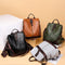 Ladies Anti-Theft Leather Backpack.