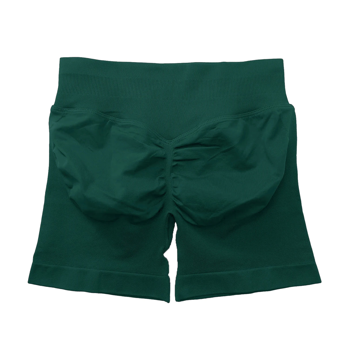 NCLAGEN 4.5" Women's  Low Ribbed Band Scrunch Butt Seamless Impact Shorts