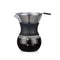 200 Or 400ml Glass Coffee Pot With or Without Stainless Steel Filter. Manual Drip.