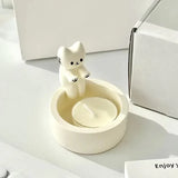 Durable High Tempe Cartoon Candle Holder Decoration