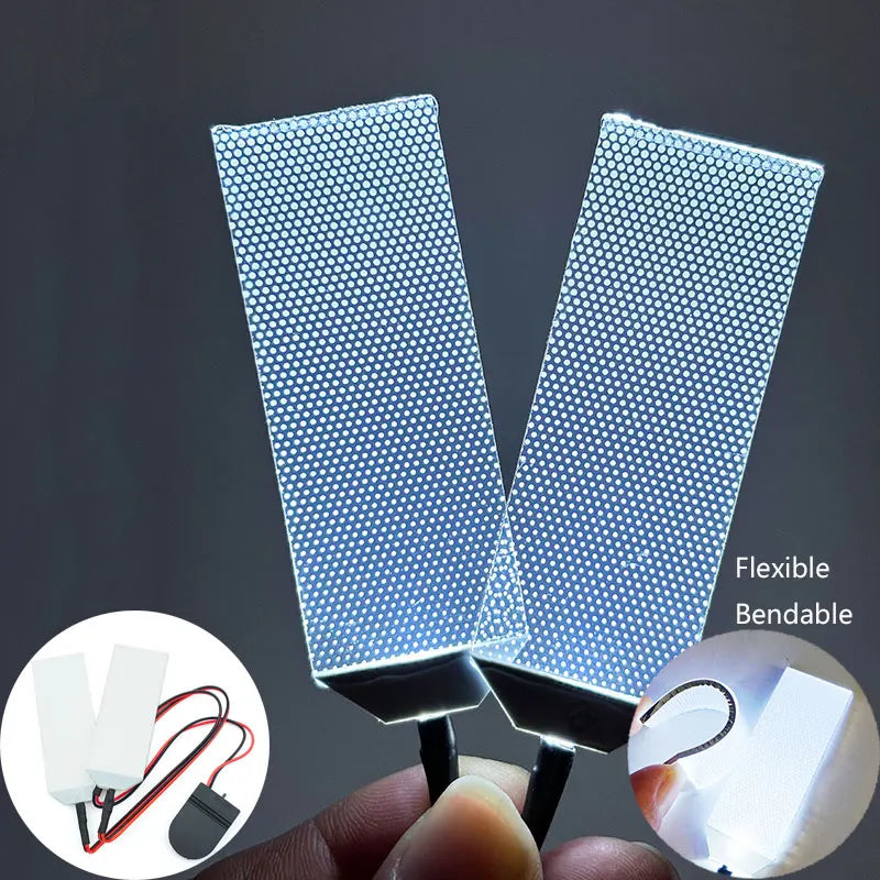 Flexible DIY LED Eye Light For Iron Man Halloween Mask