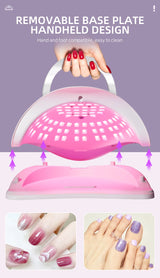380W UV/ 81LED Manicure Lamp With Handle