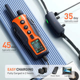 3280FT Dual Battery Display Dog Training Shock Collar With Beep Vibration Or Shock Mode