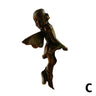 Mini Resin Fairy Hanging Basket Decoration   A