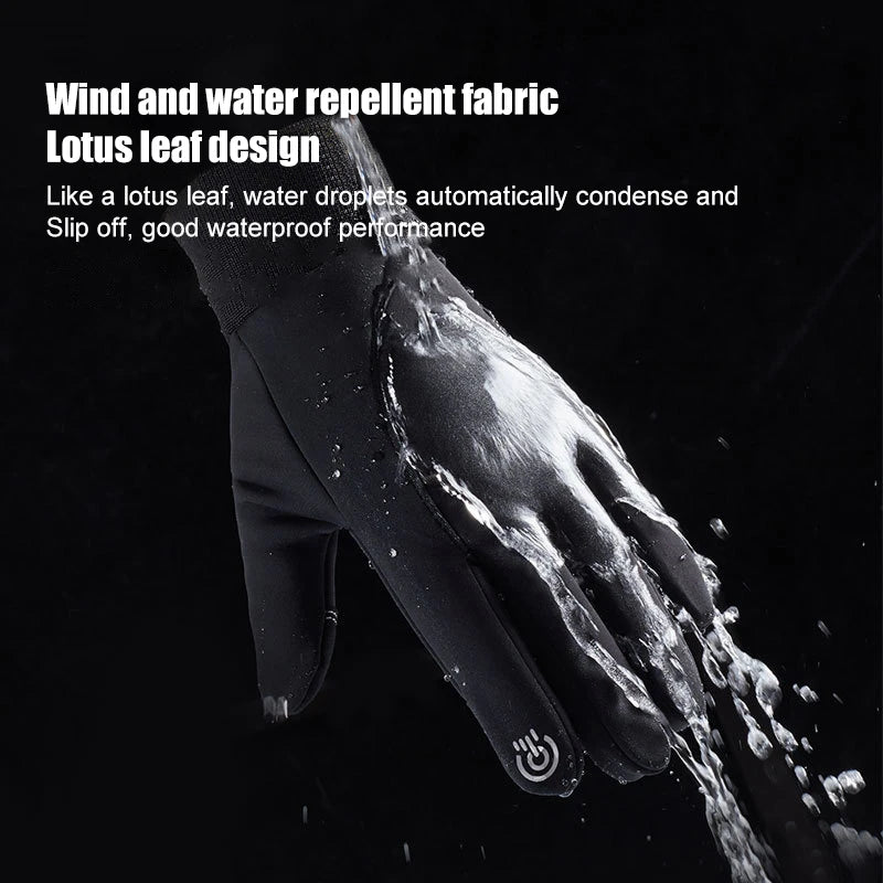 Men's Waterproof Winter Touchscreen Gloves