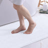 Kitinjoy Chenille Non-slip Washable Quick Drying Bath Mat