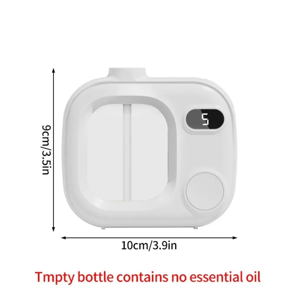 5 Adjustable Level LED Display 45ML Essential Oils Automatic Diffuser