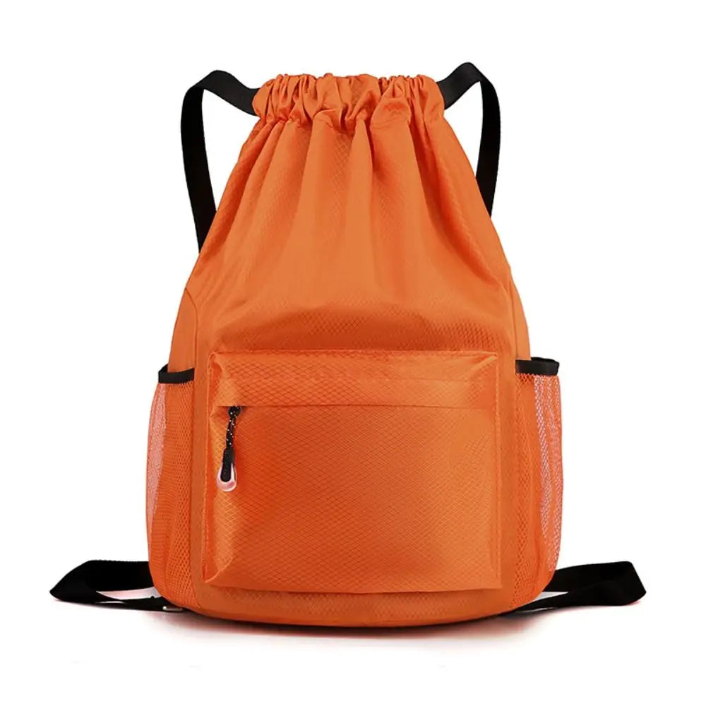 Outdoor Double Shoulder Waterproof Rucksack With Drawstring