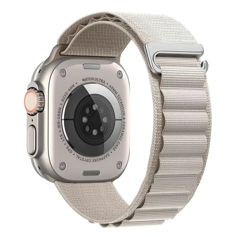 Alpine Loop Strap For Apple Watch Ultra 2 49mm 9 8 7 45mm 41mm Nylon Bracelet iWatch Series 6 5 4 3 SE2 44mm 40mm 42mm 38mm Band