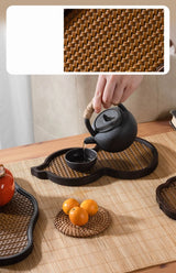 Imitation Bamboo Tea Tray