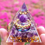 Energy Generator Orgone Pyramid For Meditaion.