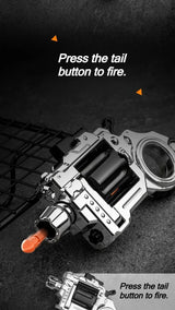 Metal Fidget Spinner Revolver For Stress Relief