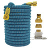 High Pressure Expandable PVC Garden Water Hose with Double Metal Connector.