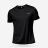 Men's multicolor short sleeve gym shirts. Quick drying, breathable sportswear