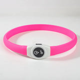 Led/USB Luminous PVC Waterproof Collar For Large Medium Or Small Pets
