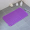 1PC PVC  Rectangle Soft Suction Cup Non-slip Bathtub Mats.