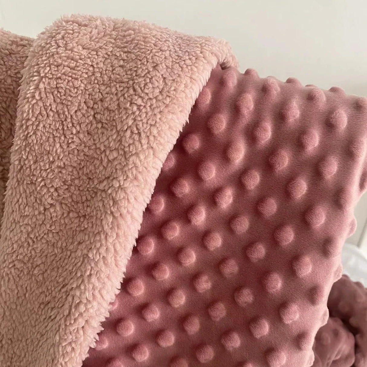 75*100cm Newborn Baby Soft Warm Velvet Blanket