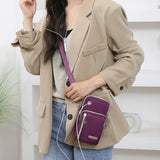 Women's Lightweight Nylon Crossbody Or Arm Bag