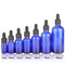 1 Pc 5ml 10ml 15ml 20ml 30ml 50ml Or 100ml Blue Glass Bottle With Dropper For Essential Oils