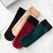 5 Pairs Women Casual Wool Thermal Winter Socks.