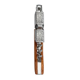 Professional Waiters Corkscrew With Wood Grip Beer Bottle Opener And Foil Cutter