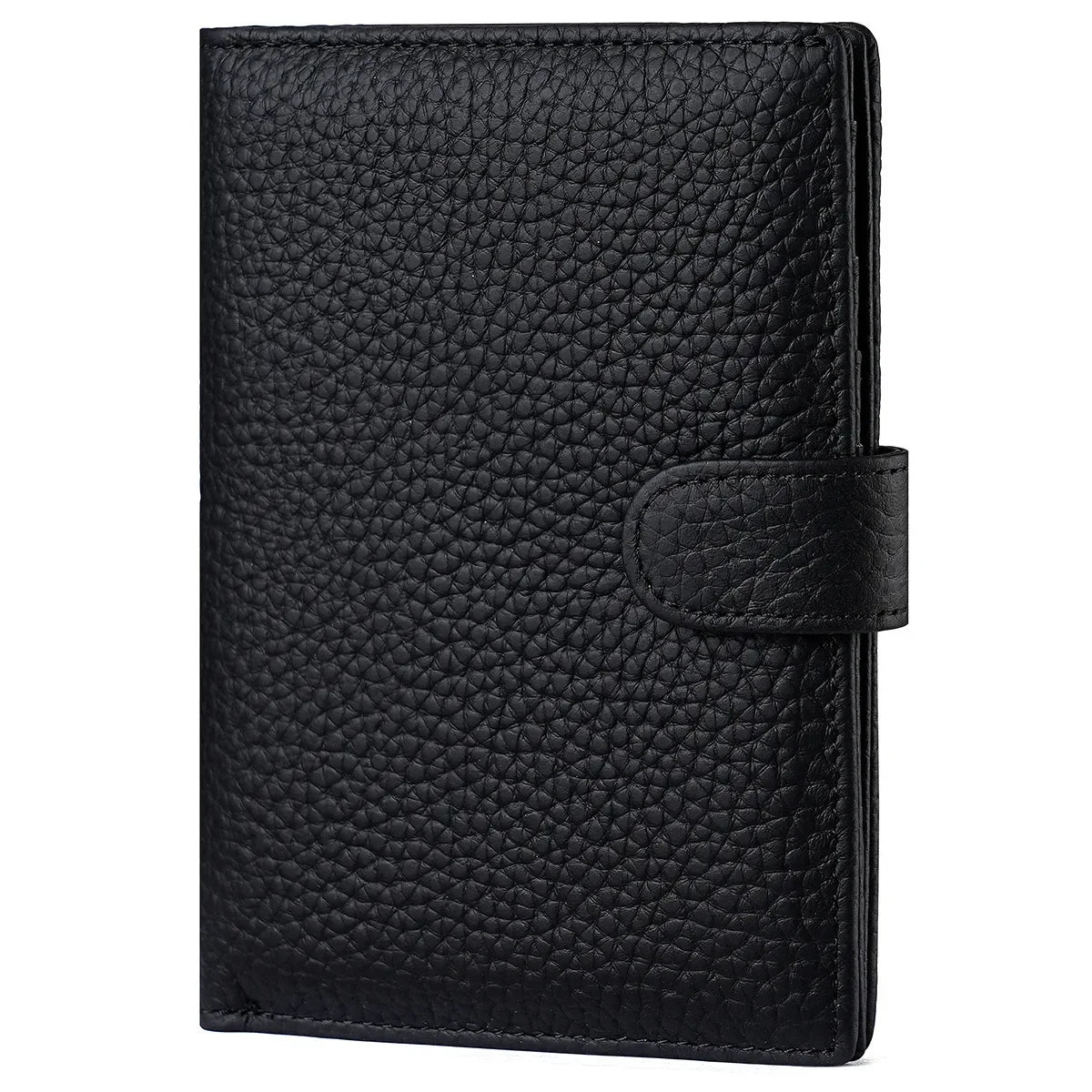Men Or Women's RFID Slim Leather Passport Holder With Card And Money Slots