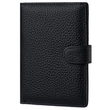 Men Or Women's RFID Slim Leather Passport Holder With Card And Money Slots