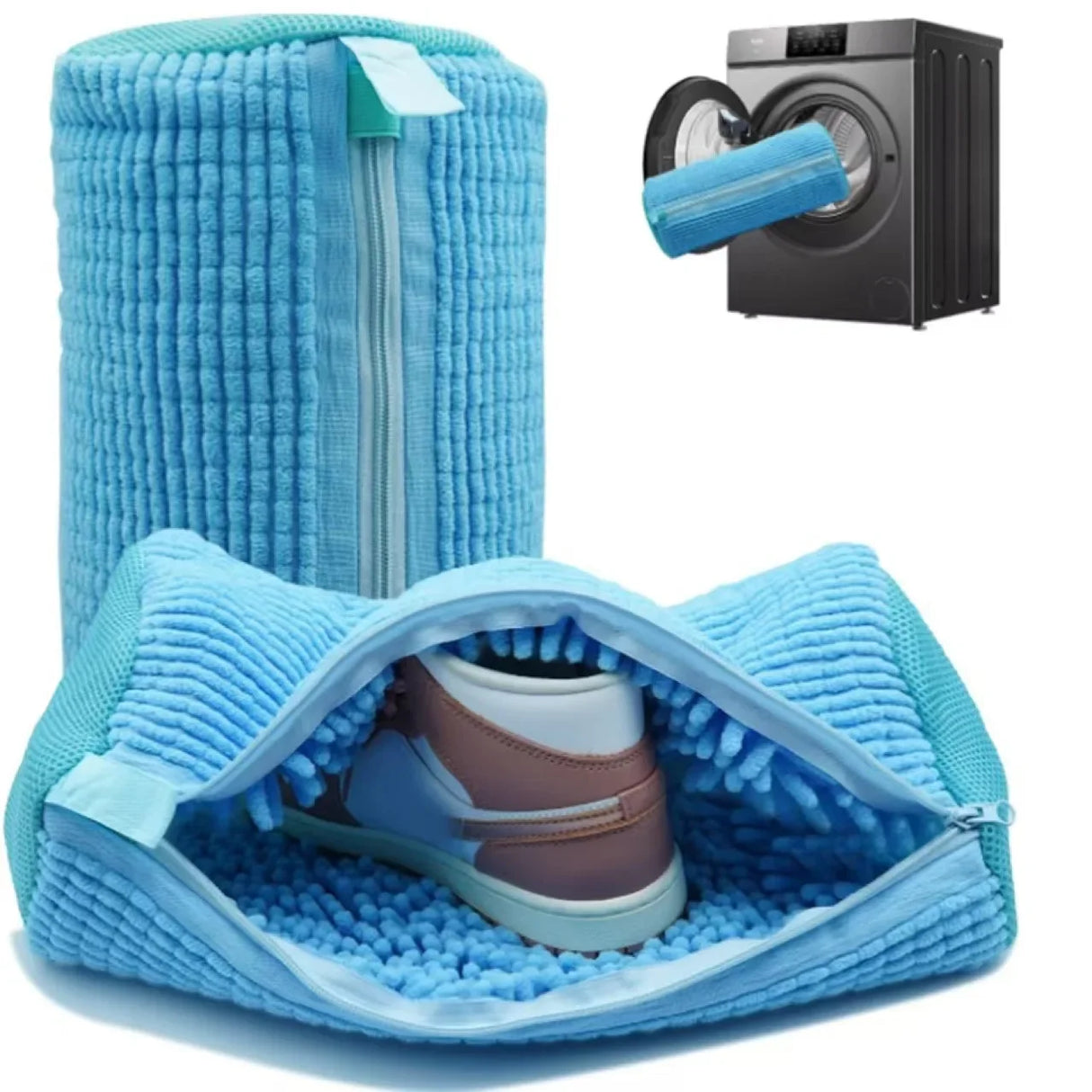 Durable Shoe Washing Machine Bag for All Shoe Types