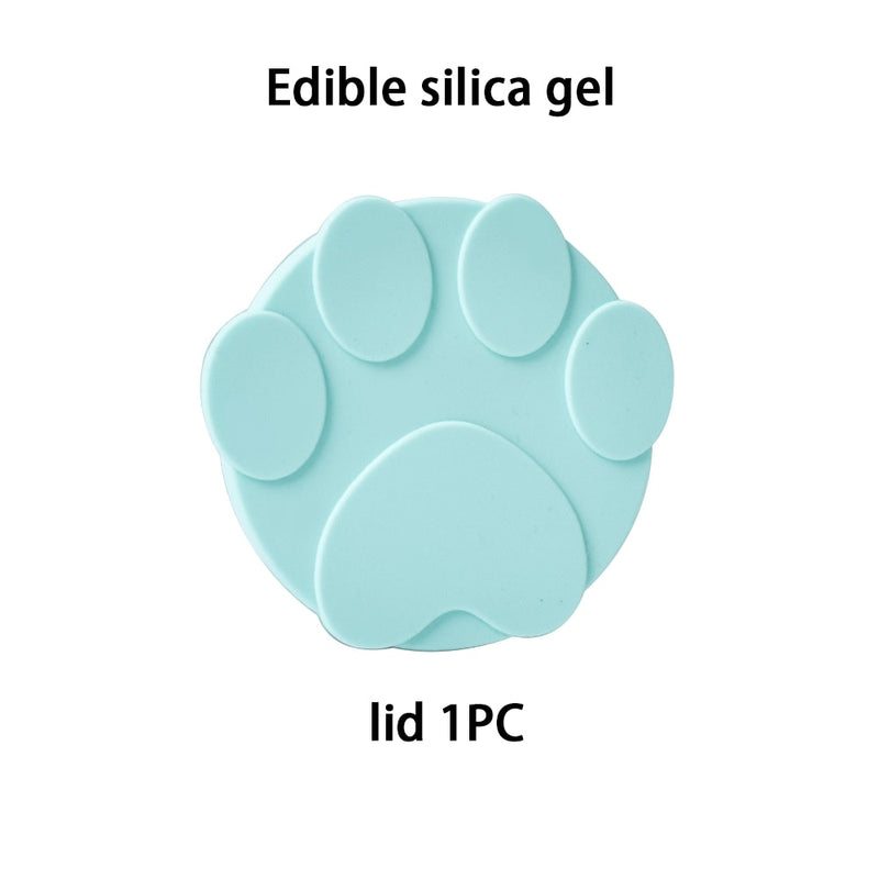 Silicone Pet Food Lid/Spoon.
